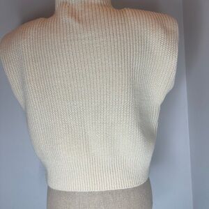 Zara Cream Turtleneck Sweater